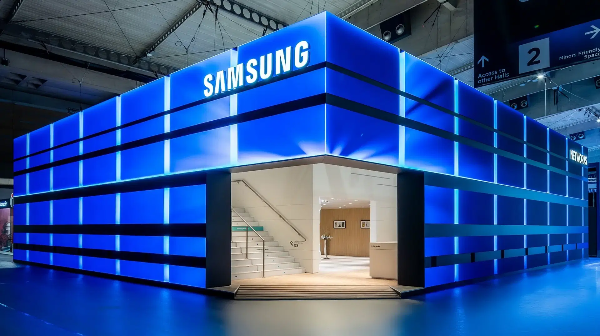 MWC Exhibition Samsung Networks 3