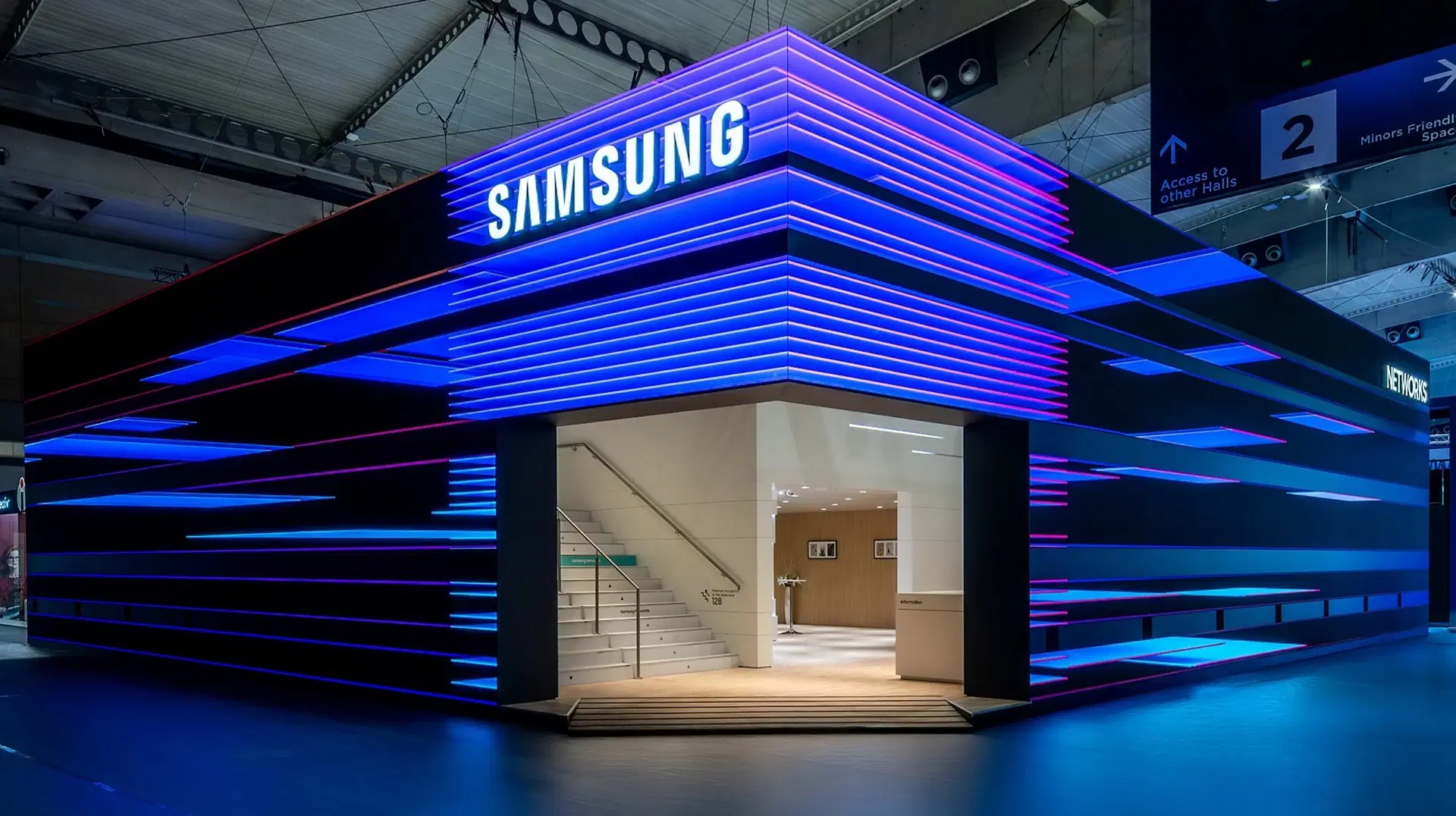 MWC Exhibition Samsung Networks 7