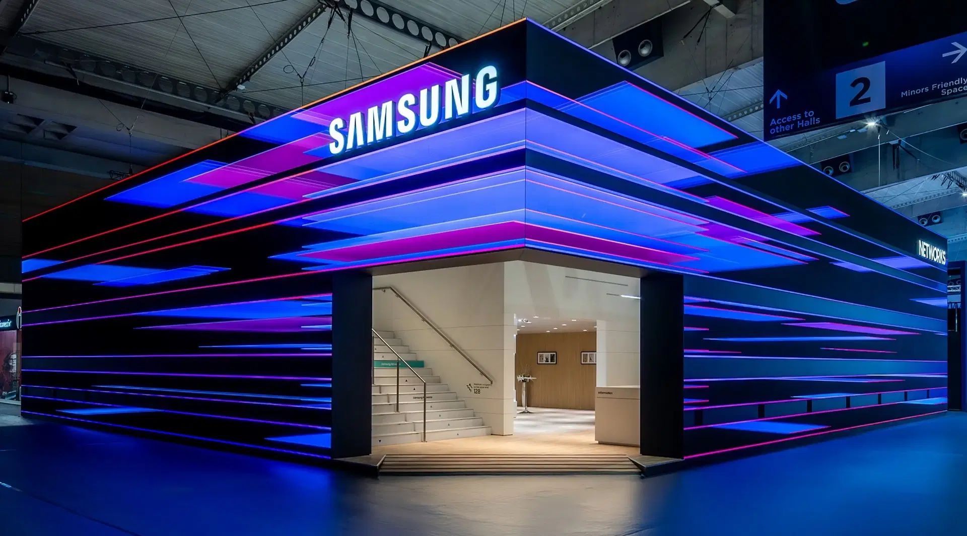 MWC Exhibition Samsung Networks 8