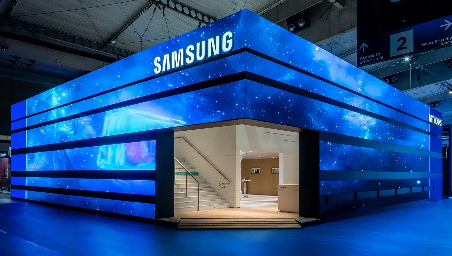 MWC Exhibition Samsung Networks 5