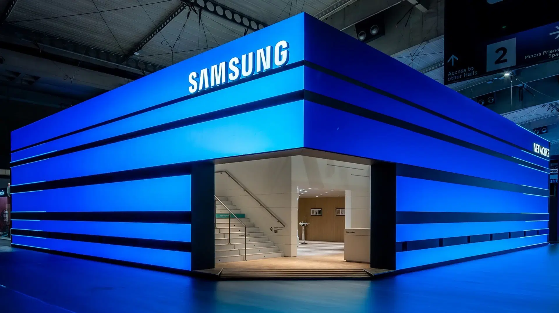 MWC Exhibition Samsung Networks 2