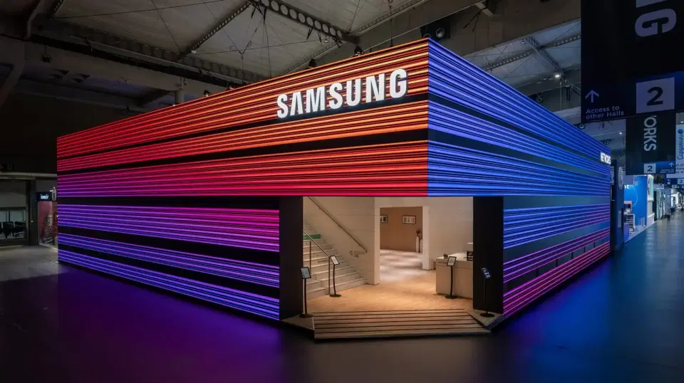 MWC Exhibition Samsung Networks