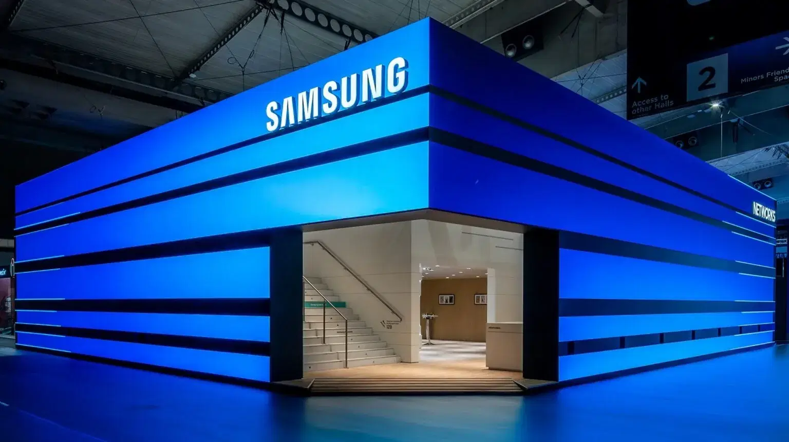 MWC Exhibition Samsung Networks