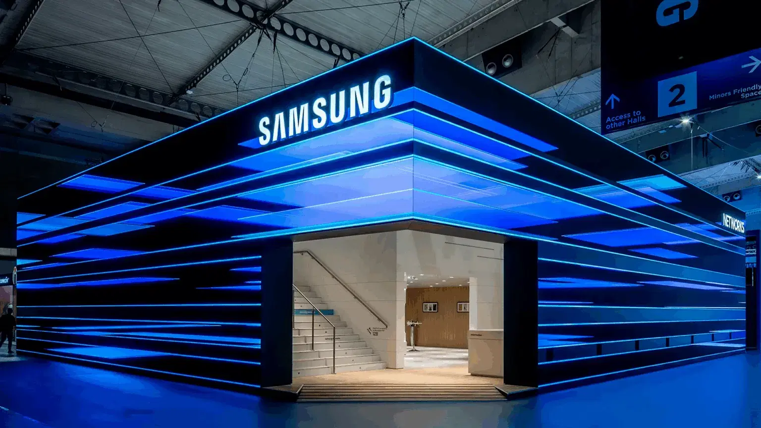 MWC Exhibition Samsung Networks